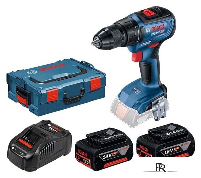 Дрель-шуруповерт Bosch GSR 18V-50 Professional 06019H5001 (с 2-мя АКБ 5 Ач, кейс) - Изображение №1 — Интернет-магазин ПроЗаказ