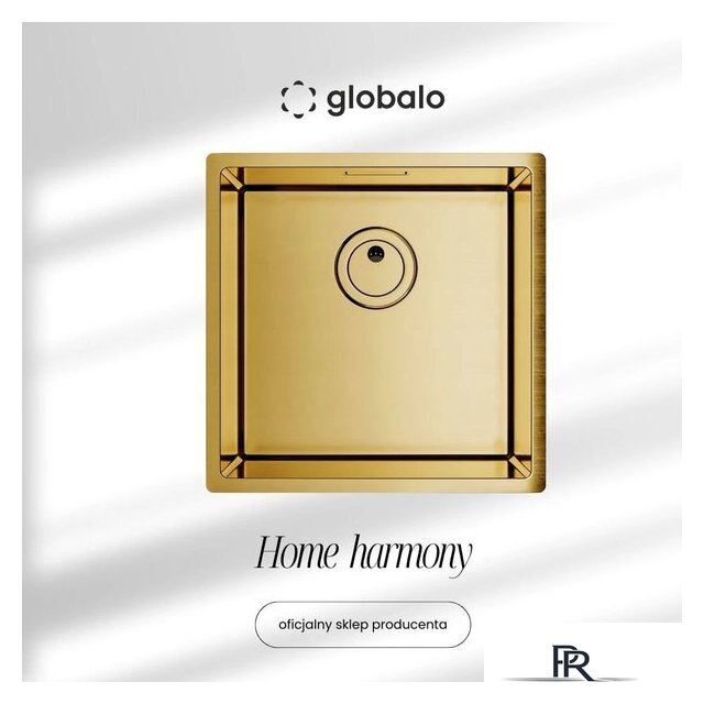 Кухонная мойка Globalo Riwolo 40.1 Gold - Изображение №1 — Интернет-магазин ПроЗаказ