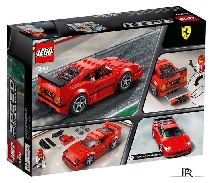 Конструктор LEGO Speed Champions 75890 Ferrari F40 Competizione - Изображение №2 — Интернет-магазин ПроЗаказ