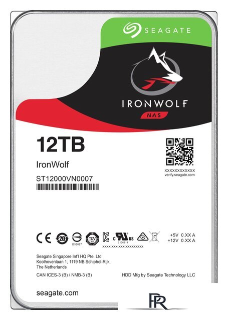 Жесткий диск Seagate Ironwolf 12TB ST12000VN0007 - Изображение №1 — Интернет-магазин ПроЗаказ