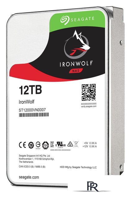 Жесткий диск Seagate Ironwolf 12TB ST12000VN0007 - Изображение №2 — Интернет-магазин ПроЗаказ