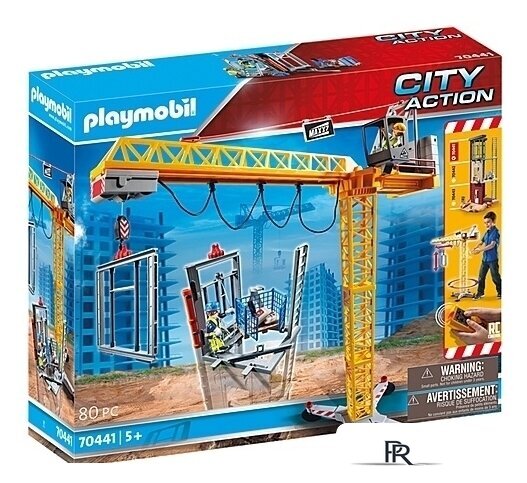 Конструктор Playmobil PM70441 Кран - Изображение №1 — Интернет-магазин ПроЗаказ