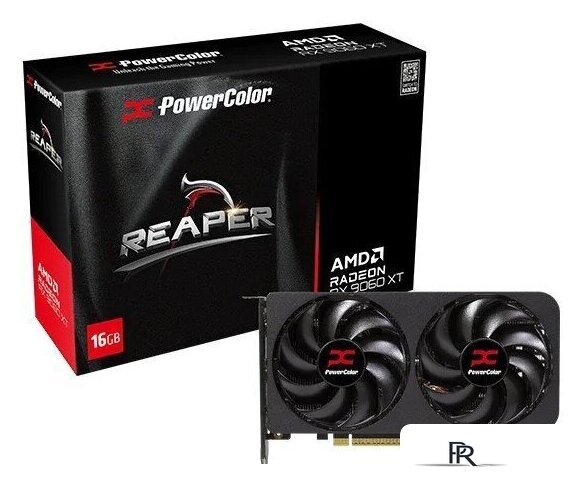 Видеокарта PowerColor Reaper AMD Radeon RX 9060 XT 16GB GDDR6 RX9060XT 16G-A - Изображение №6 — Интернет-магазин ПроЗаказ