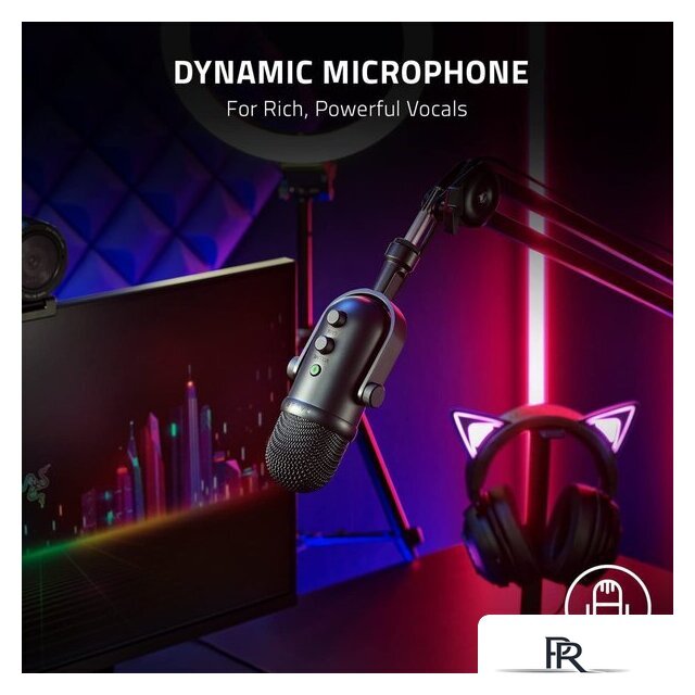 Проводной микрофон Razer Seiren V2 Pro - Изображение №2 — Интернет-магазин ПроЗаказ