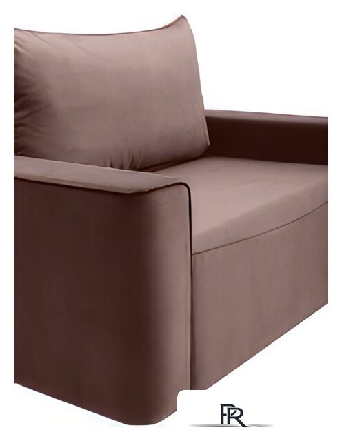 Диван Krones Клио (велюр, кофейно-коричневый) - Изображение №4 — Интернет-магазин ПроЗаказ