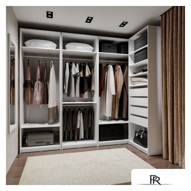 Шкаф распашной Mio Tesoro Макс 2 двери 2.06.01.040.1 (белый) - Изображение №6 — Интернет-магазин ПроЗаказ