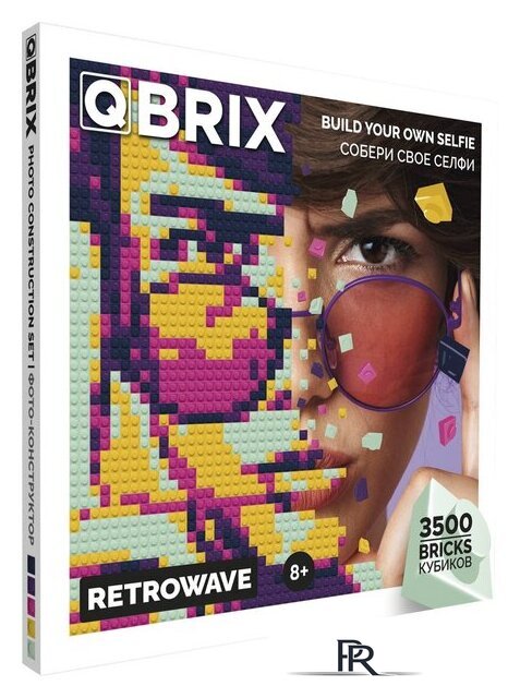 Фотоконструктор QBRIX Retrowave 50004 (3500 эл) - Изображение №1 — Интернет-магазин ПроЗаказ