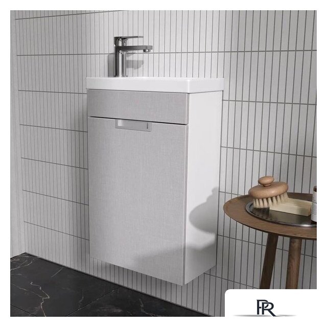  Volna Тумба с умывальником Vario Sf.40.1D Миранда + Миранда 40 (подвесная) - Изображение №8 — Интернет-магазин ПроЗаказ