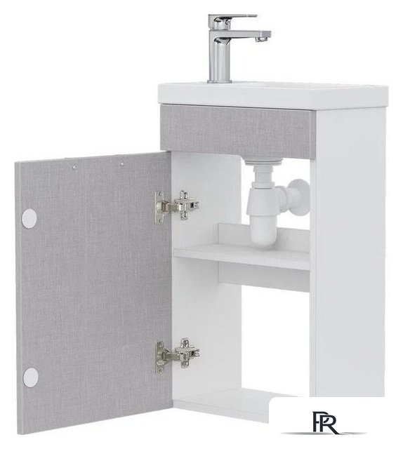  Volna Тумба с умывальником Vario Sf.40.1D Миранда + Миранда 40 (подвесная) - Изображение №3 — Интернет-магазин ПроЗаказ