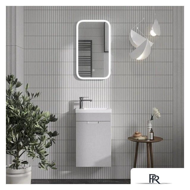  Volna Тумба с умывальником Vario Sf.40.1D Миранда + Миранда 40 (подвесная) - Изображение №1 — Интернет-магазин ПроЗаказ