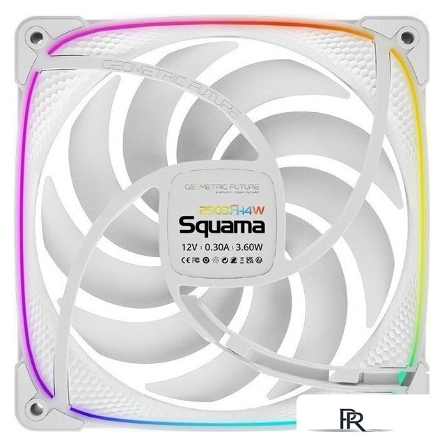 Комплект вентиляторов для корпуса Geometric Future Squama 2503R-14 Triple Pack (белый) - Изображение №4 — Интернет-магазин ПроЗаказ