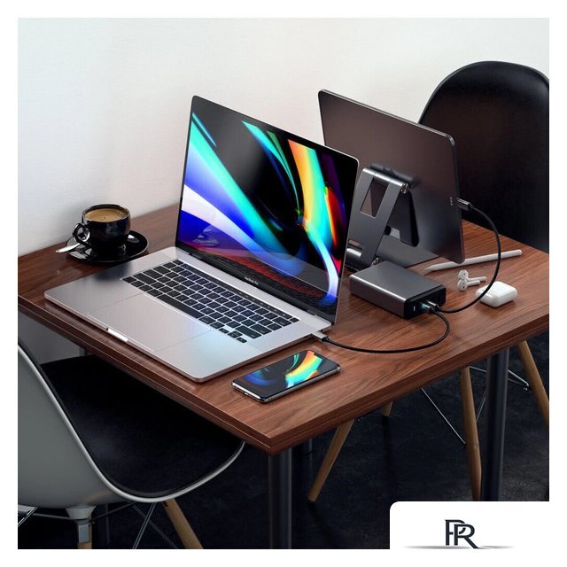 Сетевое зарядное Satechi 108W Pro Type-C PD Desktop Charger (американская вилка) - Изображение №9 — Интернет-магазин ПроЗаказ