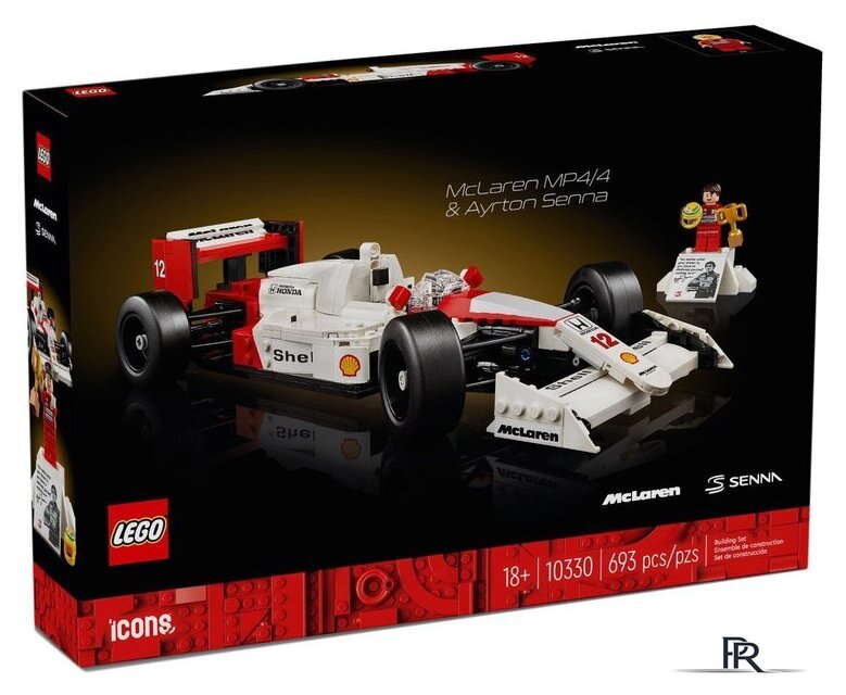 Конструктор LEGO Icons 10330 McLaren F1 MP4/4 и Айртон Сенна - Изображение №1 — Интернет-магазин ПроЗаказ