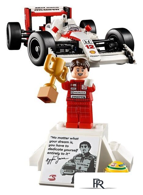 Конструктор LEGO Icons 10330 McLaren F1 MP4/4 и Айртон Сенна - Изображение №4 — Интернет-магазин ПроЗаказ