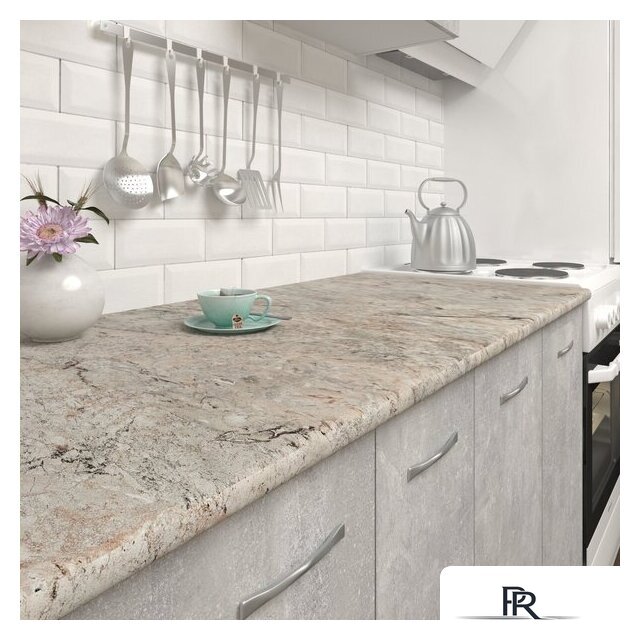 Готовая кухня Mio Tesoro Экстра-лайт 2.2 (ателье светлый/марсель) - Изображение №3 — Интернет-магазин ПроЗаказ