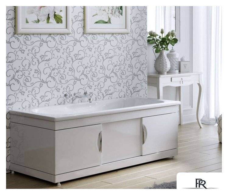 Фронтальный экран под ванну Alavann Monaco Still 170 см (белый) - Изображение №2 — Интернет-магазин ПроЗаказ