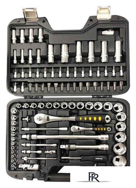 Набор трещотка с головками и битами Inforce 06-07-10 (94 предмета) - Изображение №1 — Интернет-магазин ПроЗаказ