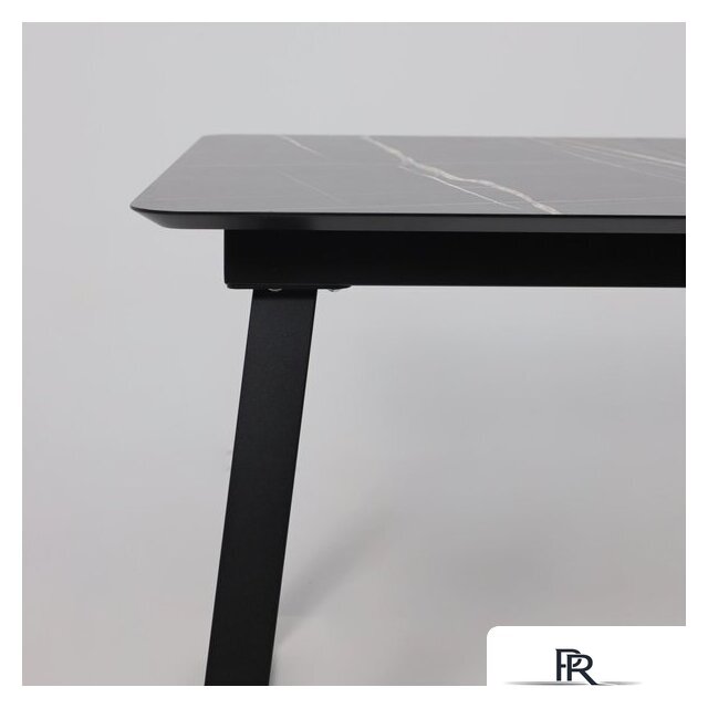 Кухонный стол Lepremo AV 1208 HPL+МДФ раздвижной 1200-1600x800 (черный тунис/черный) - Изображение №12 — Интернет-магазин ПроЗаказ