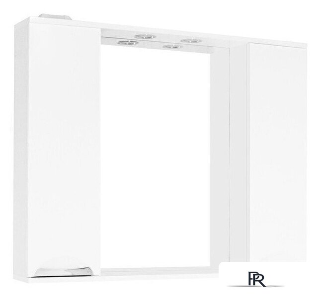  Style Line Шкаф с зеркалом Жасмин 90 (с подсветкой) - Изображение №2 — Интернет-магазин ПроЗаказ