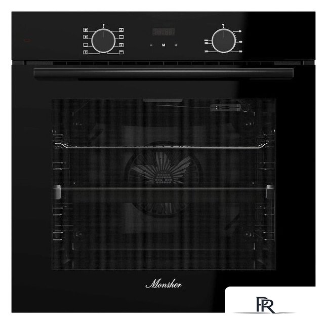 Электрический духовой шкаф Monsher MOE 6008 Noir - Изображение №1 — Интернет-магазин ПроЗаказ