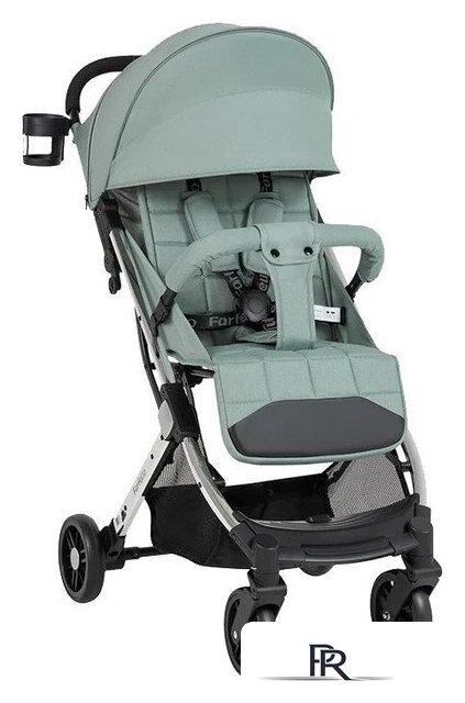 Коляска прогулочная «книга» Farfello Comfy Go Comfort CG-103 (зеленый/серебристый) - Изображение №1 — Интернет-магазин ПроЗаказ