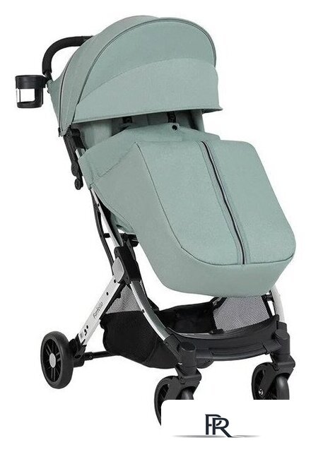Коляска прогулочная «книга» Farfello Comfy Go Comfort CG-103 (зеленый/серебристый) - Изображение №2 — Интернет-магазин ПроЗаказ