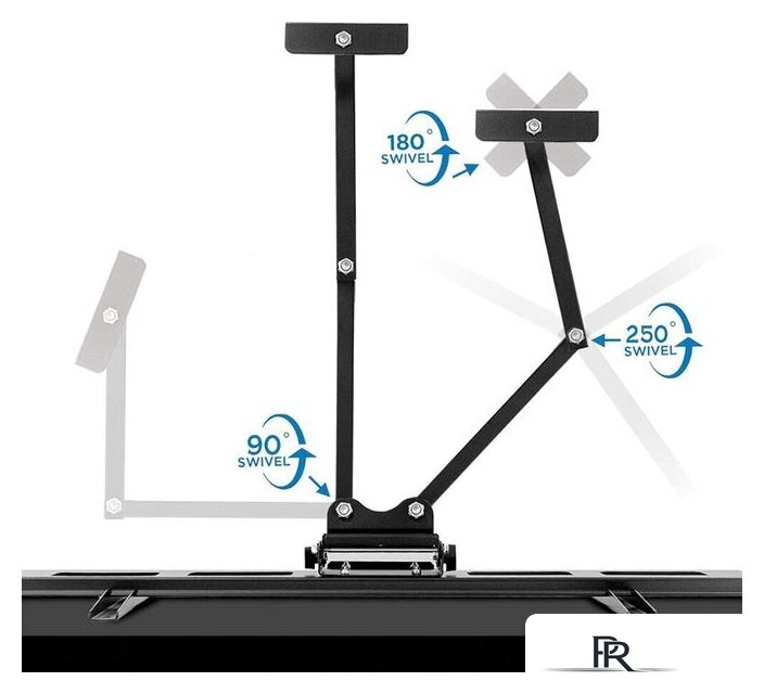 Кронштейн для телевизора Kromax Galactic-44 (черный) - Изображение №6 — Интернет-магазин ПроЗаказ