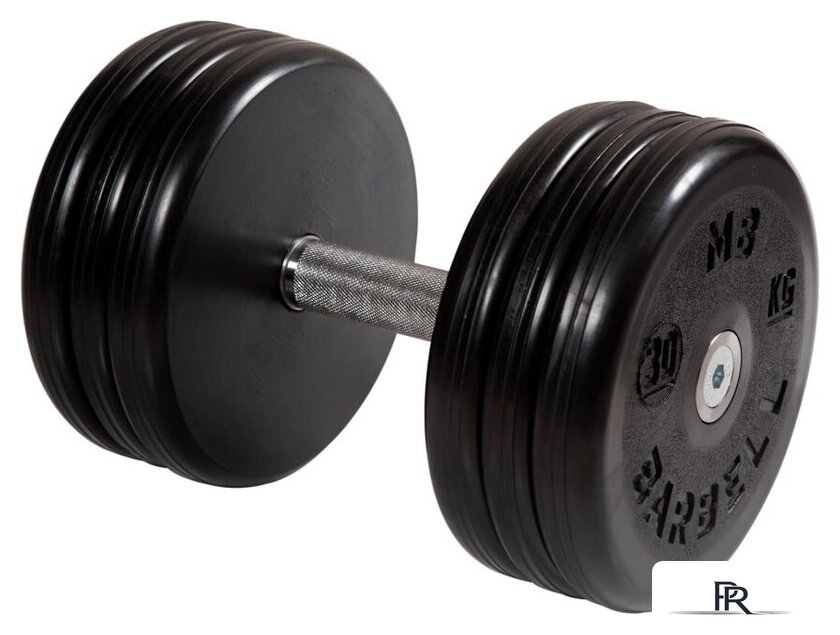 Гантель MB Barbell Классик 30 кг (вращающаяся ручка) - Изображение №1 — Интернет-магазин ПроЗаказ