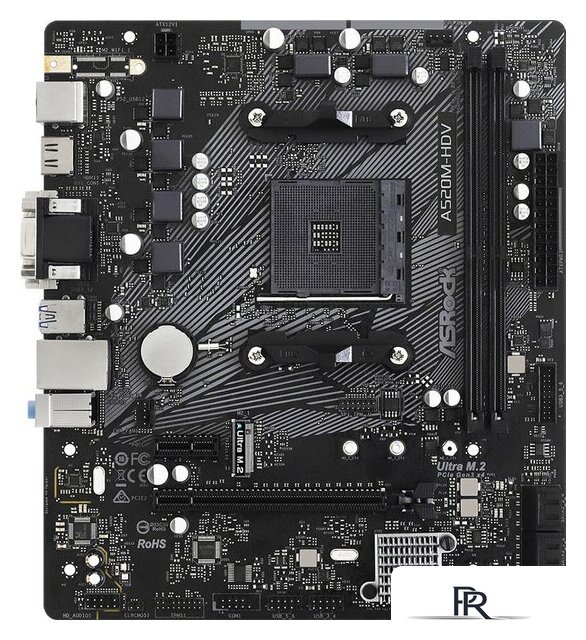 Материнская плата ASRock A520M-HDV - Изображение №1 — Интернет-магазин ПроЗаказ