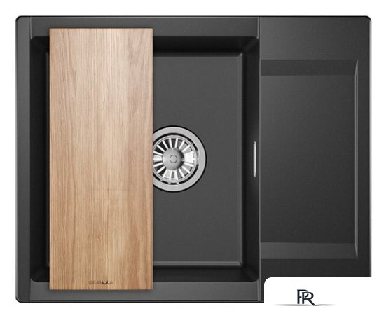 Кухонная мойка Granula ES-6202 (шварц) - Изображение №1 — Интернет-магазин ПроЗаказ
