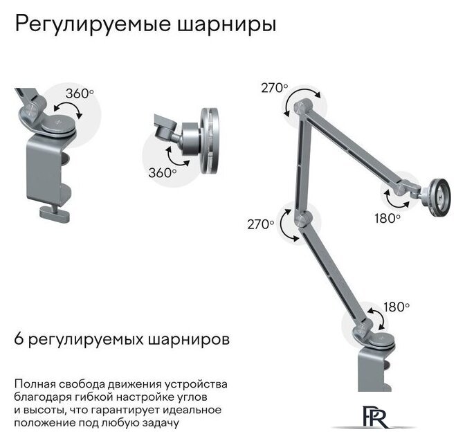 Держатель Magssory Arm ACM005 - Изображение №6 — Интернет-магазин ПроЗаказ