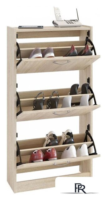 Тумба для обуви Сокол ТО-23 дуб сонома - Изображение №2 — Интернет-магазин ПроЗаказ