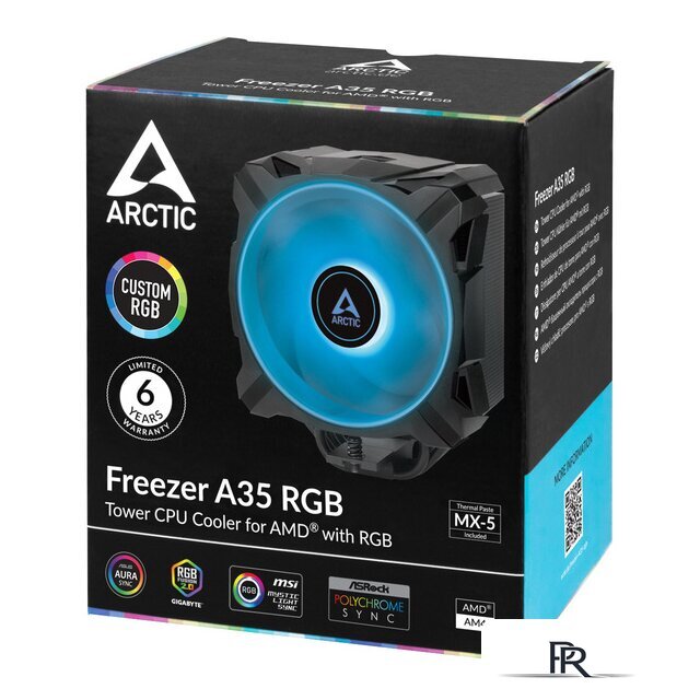 Кулер для процессора Arctic Freezer A35 RGB ACFRE00114A - Изображение №8 — Интернет-магазин ПроЗаказ