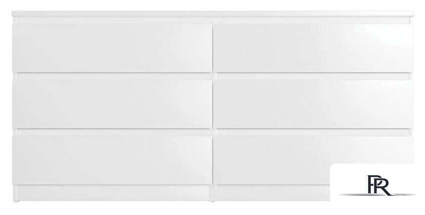 Комод Mio Tesoro Мальта 6 ящиков 160x76 2.05.02.060.1 (белый) - Изображение №3 — Интернет-магазин ПроЗаказ