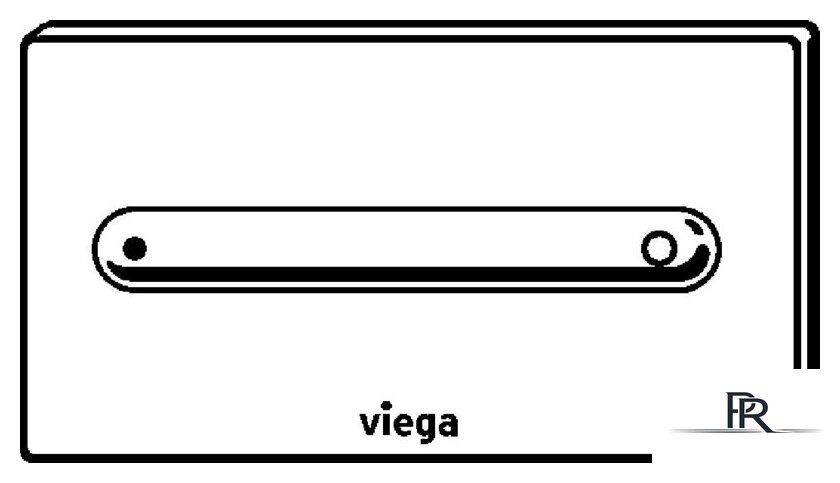 Панель смыва Viega Visign for Style 11 8331.1 (альпийский белый) [597 108] - Изображение №3 — Интернет-магазин ПроЗаказ