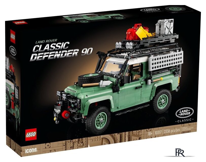 Конструктор LEGO Icons 10317 Land Rover Classic Defender 90 - Изображение №1 — Интернет-магазин ПроЗаказ