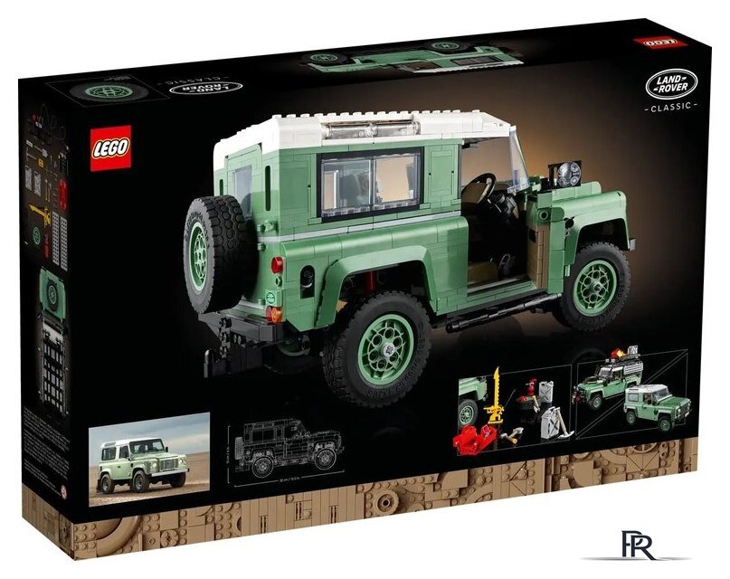 Конструктор LEGO Icons 10317 Land Rover Classic Defender 90 - Изображение №16 — Интернет-магазин ПроЗаказ