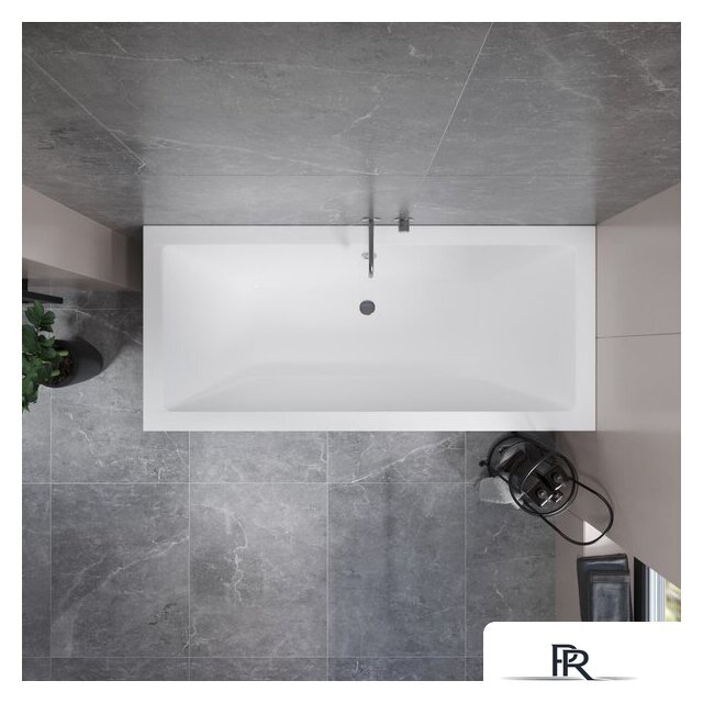 Ванна Lauter Oasis 175 21203075 (с ножками и сифоном 21Y11010 хром) - Изображение №10 — Интернет-магазин ПроЗаказ