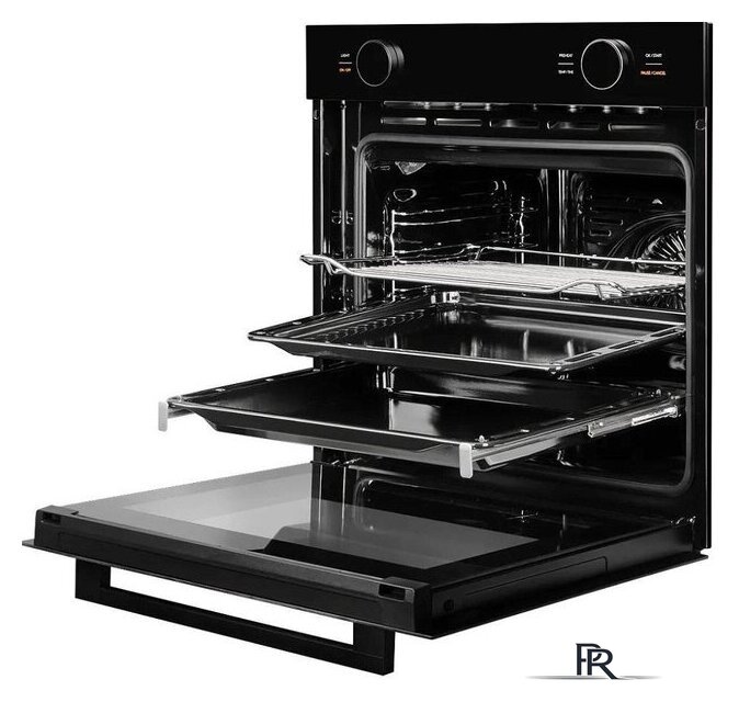 Электрический духовой шкаф KUPPERSBERG HT 612 Black - Изображение №3 — Интернет-магазин ПроЗаказ