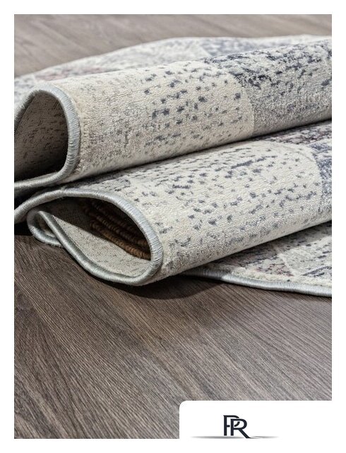 Ковер для жилой комнаты Merinos Zumma F257-OVAL-PINK (1.6х2.3) - Изображение №2 — Интернет-магазин ПроЗаказ