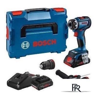 Дрель-шуруповерт Bosch GSR 18V-90 FC Professional 06019K6205 (с 2-мя АКБ, набор сменных патронов, кейс) - Изображение №1 — Интернет-магазин ПроЗаказ