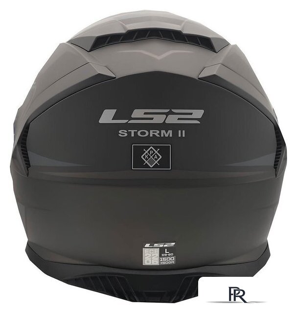 Мотошлем LS2 FF800 Storm II Fist (S, Matt Black) - Изображение №7 — Интернет-магазин ПроЗаказ