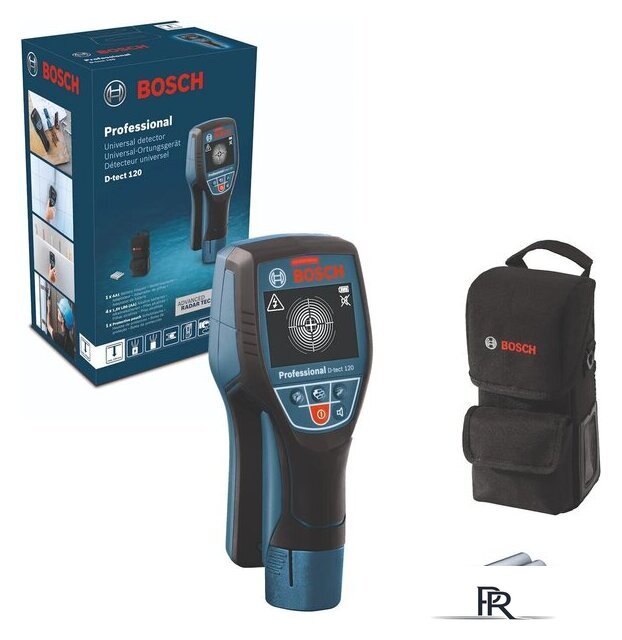 Детектор скрытой проводки Bosch D-tect 120 Professional 0601081303 - Изображение №1 — Интернет-магазин ПроЗаказ