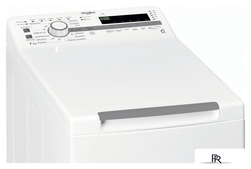 Стиральная машина с вертикальной загрузкой Whirlpool TDLR 7220SS PL/N - Изображение №5 — Интернет-магазин ПроЗаказ