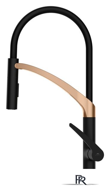 Смеситель Rubineta Ultima-50 (BK/RG) UL500638 - Изображение №1 — Интернет-магазин ПроЗаказ