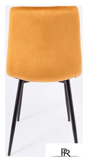 Стул AksHome Dallas 76330 (велюр, горчичный/черный) - Изображение №5 — Интернет-магазин ПроЗаказ