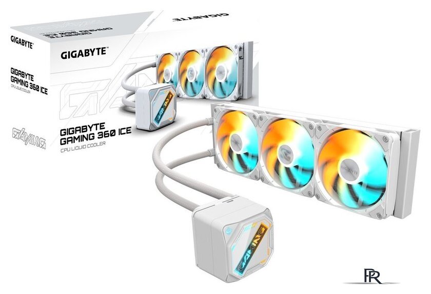 Система жидкостного охлаждения для процессора Gigabyte Gaming 360 Ice - Изображение №5 — Интернет-магазин ПроЗаказ