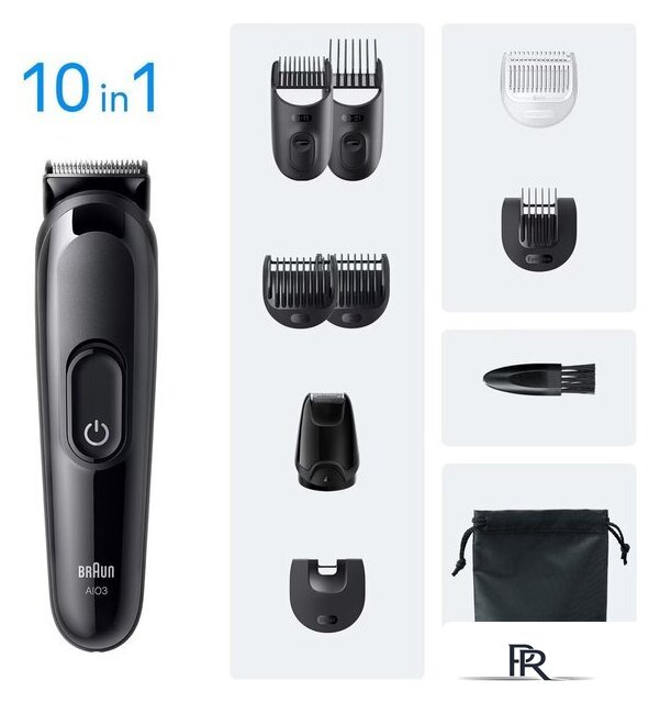 Триммер для бороды и усов Braun AIO3560 - Изображение №4 — Интернет-магазин ПроЗаказ