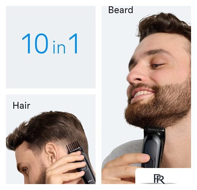 Триммер для бороды и усов Braun AIO3560 - Изображение №2 — Интернет-магазин ПроЗаказ