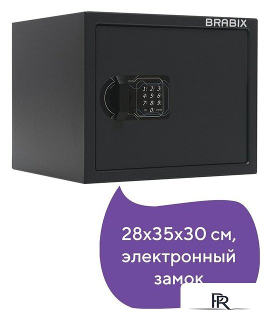 Мебельный сейф Brabix SF-280EL - Изображение №6 — Интернет-магазин ПроЗаказ